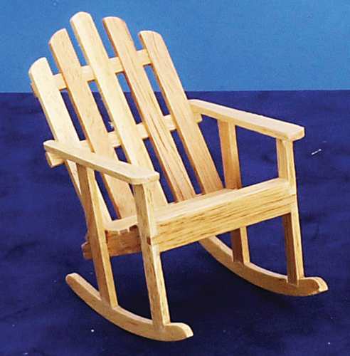 Adirondack Rocker, Oak